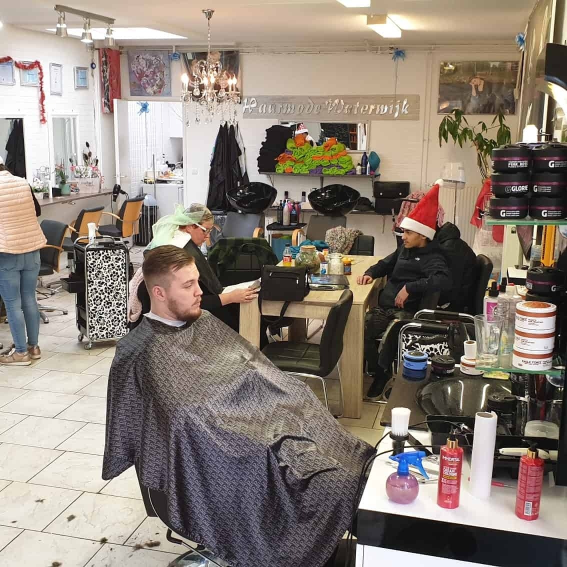 Haarmode Waterwijk in Almere tijdens de kerstdagen